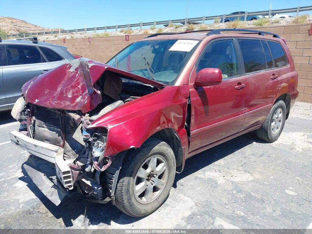 JTEEP21A450115353 2005 TOYOTA HIGHLANDER photo no. 2