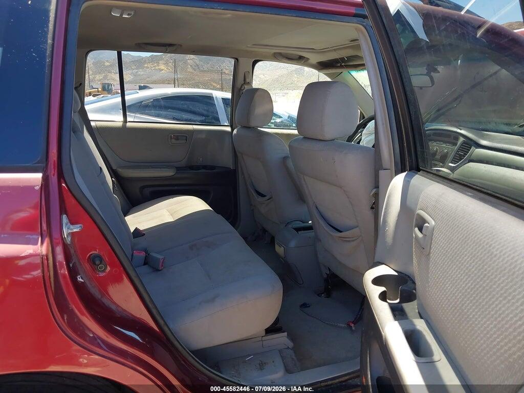 JTEEP21A450115353 2005 TOYOTA HIGHLANDER photo no. 8