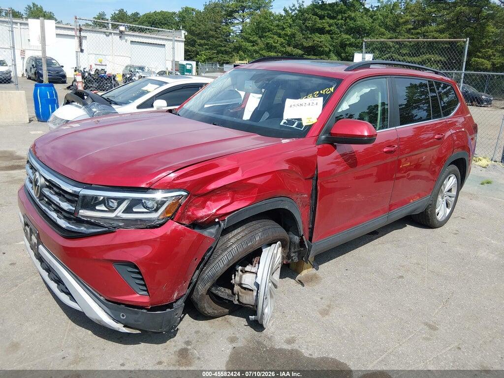 1V2KR2CAXNC507684 2022 VOLKSWAGEN ATLAS photo no. 2
