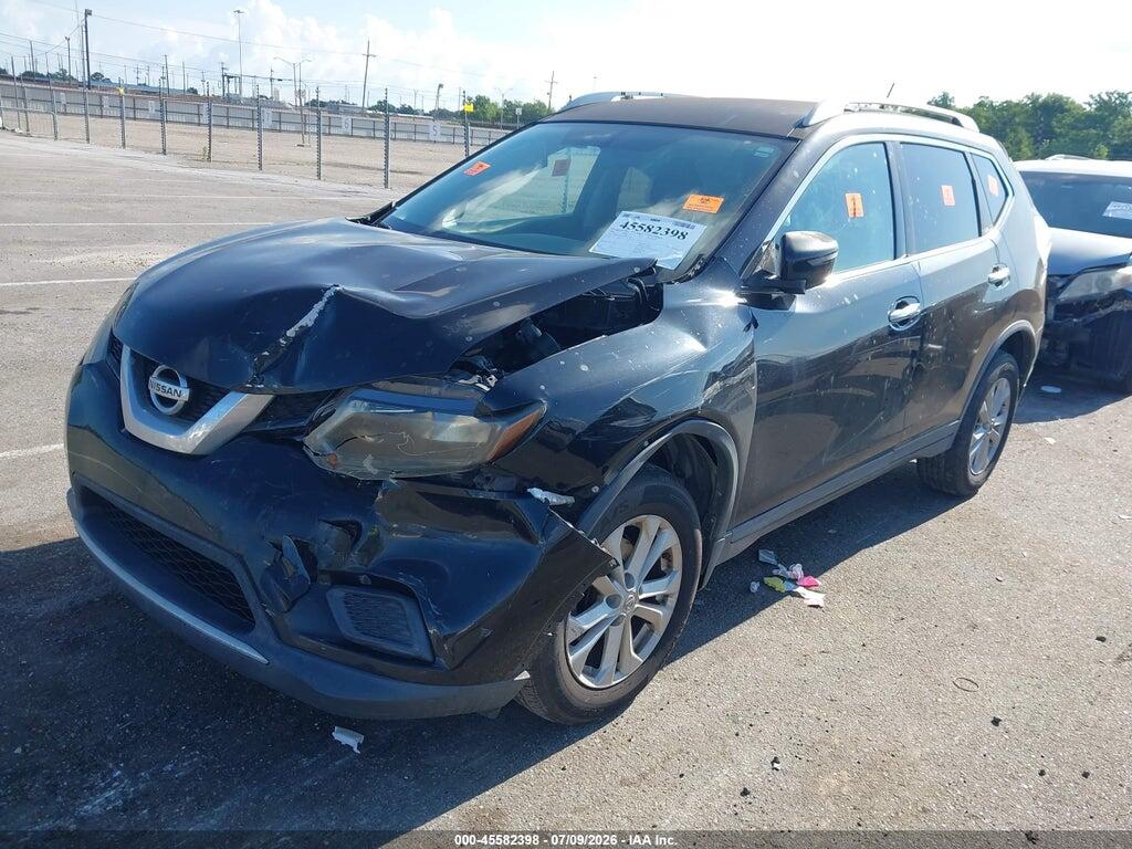 KNMAT2MT9GP621945 2016 NISSAN ROGUE photo no. 2