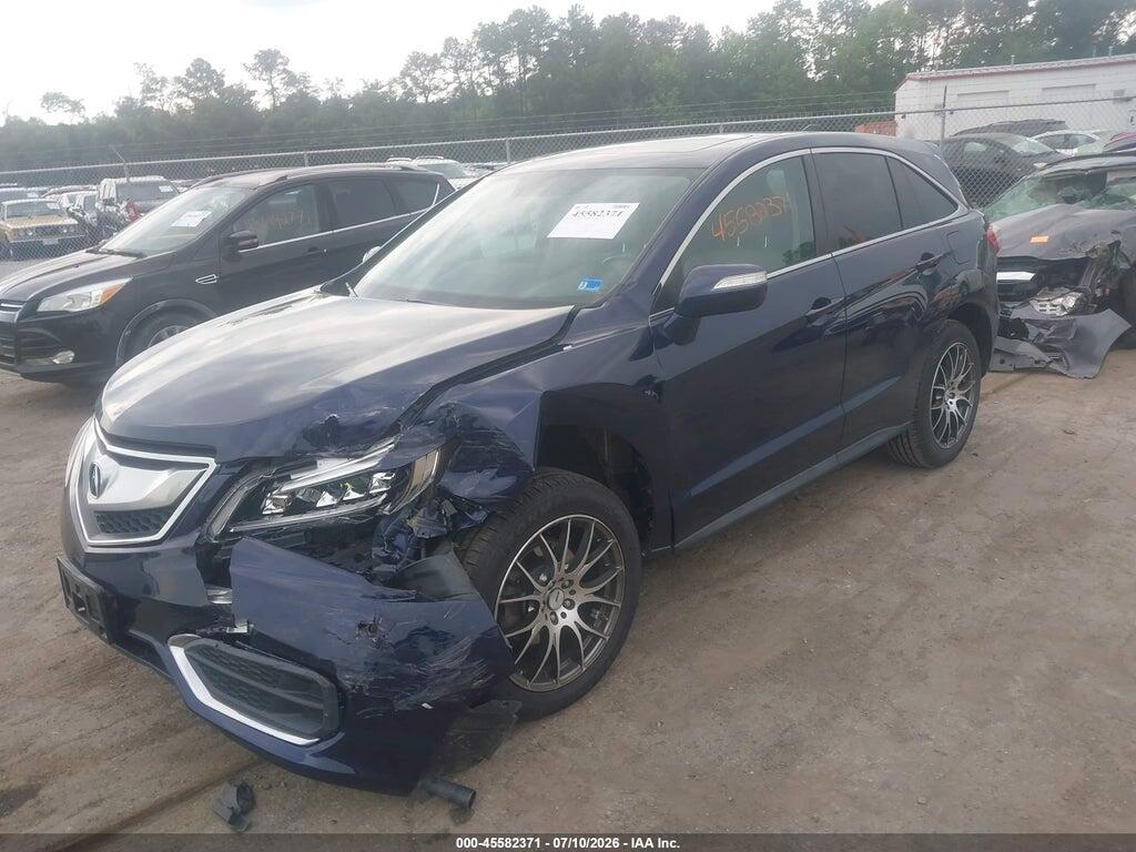 5J8TB3H5XGL018167 2016 ACURA RDX photo no. 2