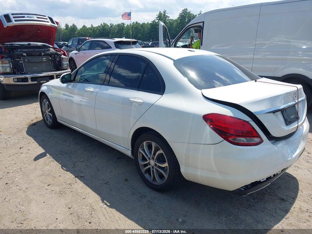 55SWF4KB8FU030371 2015 MERCEDES-BENZ C 300 photo no. 3