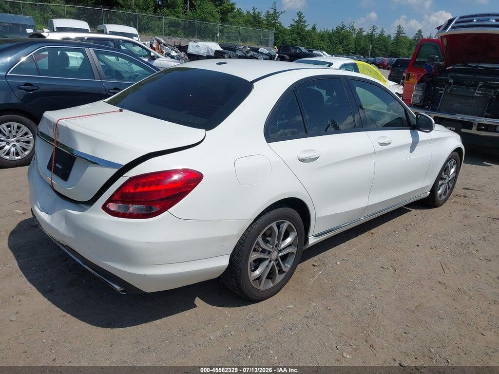 55SWF4KB8FU030371 2015 MERCEDES-BENZ C 300 photo no. 4
