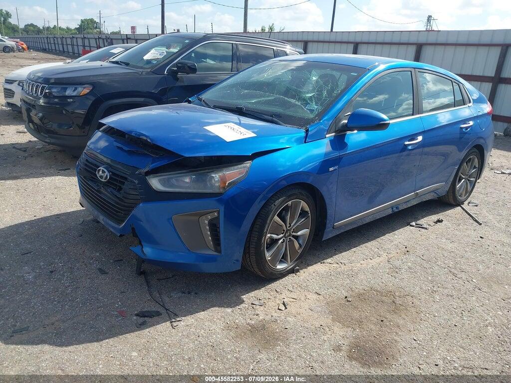 KMHC85LC2JU075359 2018 HYUNDAI IONIQ HYBRID photo no. 2