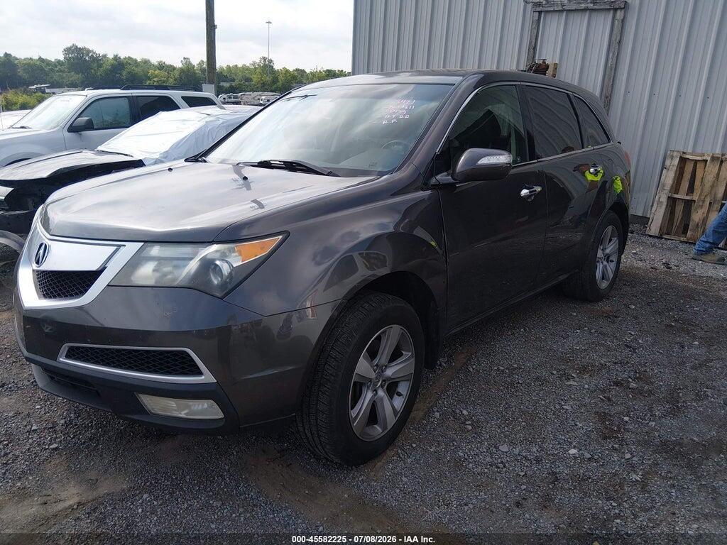 2HNYD2H48BH548170 2011 ACURA MDX photo no. 2