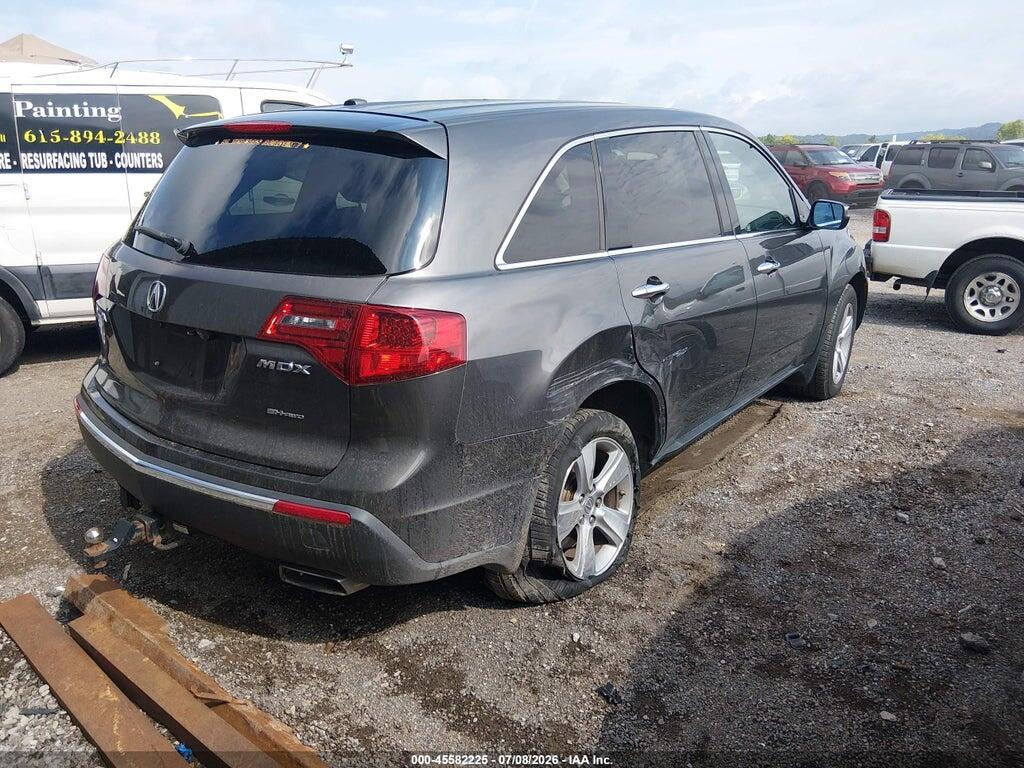 2HNYD2H48BH548170 2011 ACURA MDX photo no. 4