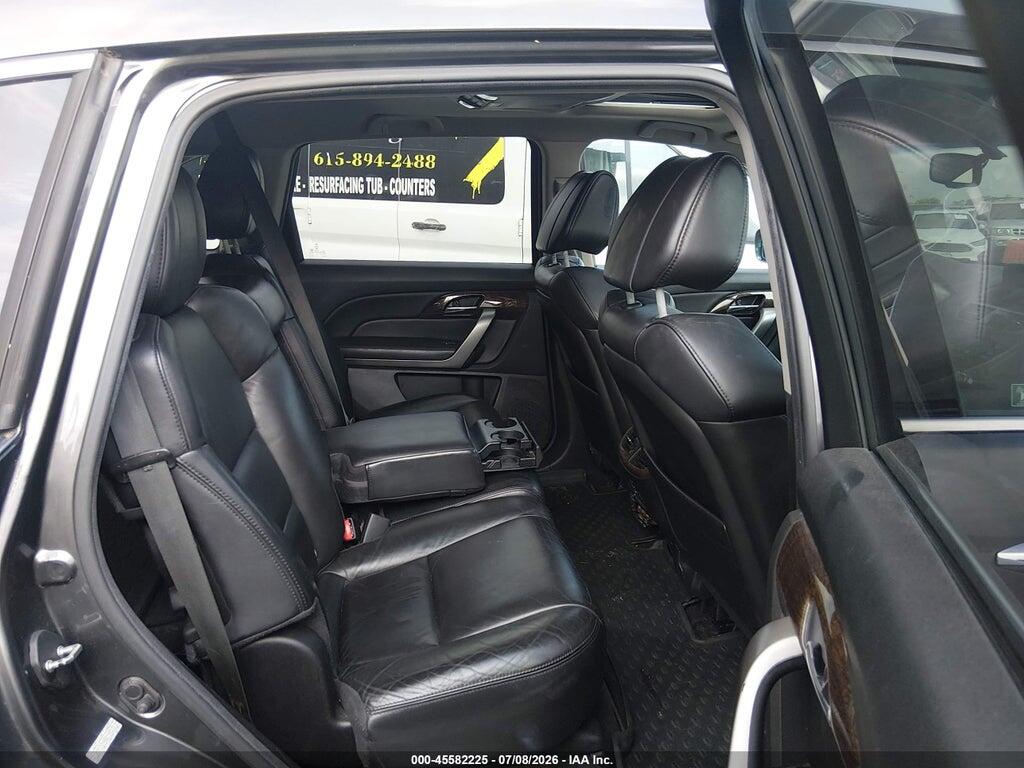 2HNYD2H48BH548170 2011 ACURA MDX photo no. 8