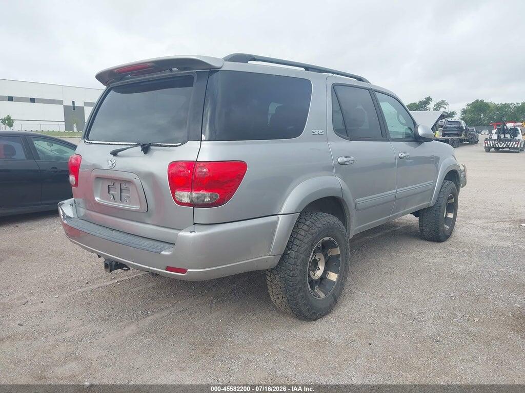 5TDBT44A75S237244 2005 TOYOTA SEQUOIA photo no. 4