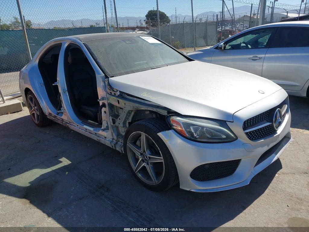 55SWF4KB3GU128743 2016 MERCEDES-BENZ C 300 photo no. 1