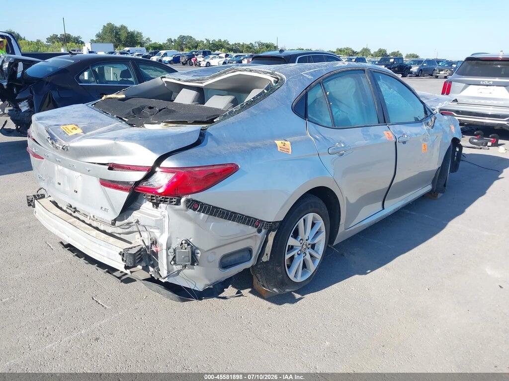 4T1DAACK2SU611303 2025 TOYOTA CAMRY photo no. 4