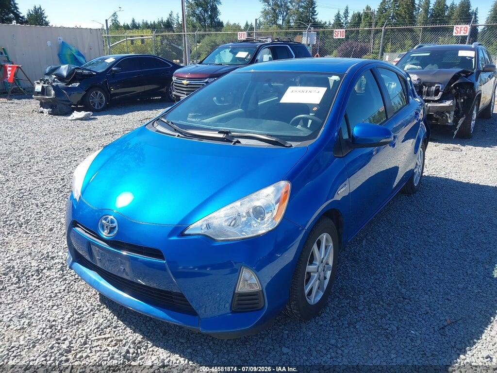 JTDKDTB38E1059952 2014 TOYOTA PRIUS C photo no. 2