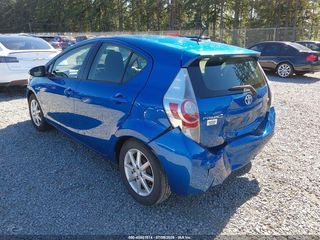JTDKDTB38E1059952 2014 TOYOTA PRIUS C photo no. 3