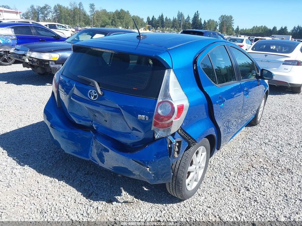 JTDKDTB38E1059952 2014 TOYOTA PRIUS C photo no. 4