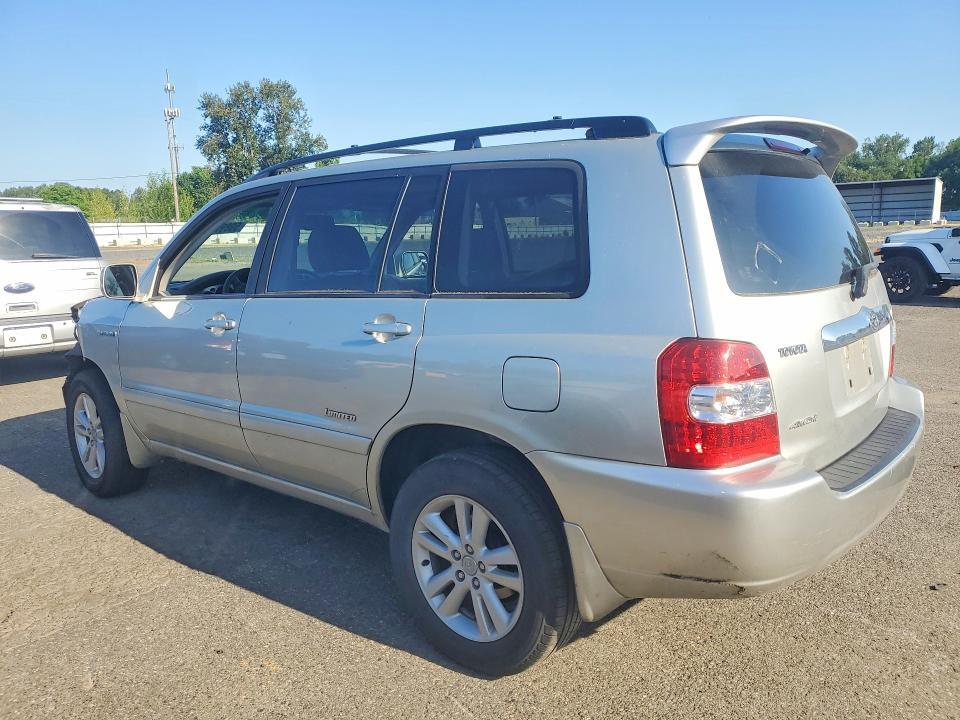 2007 TOYOTA HIGHLANDER HYBRID — Фото 2 из 13