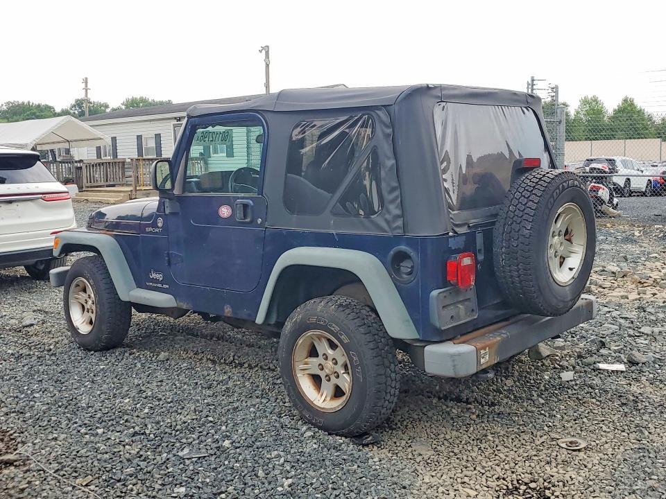 2006 JEEP WRANGLER / TJ SPORT — Фото 2 из 12