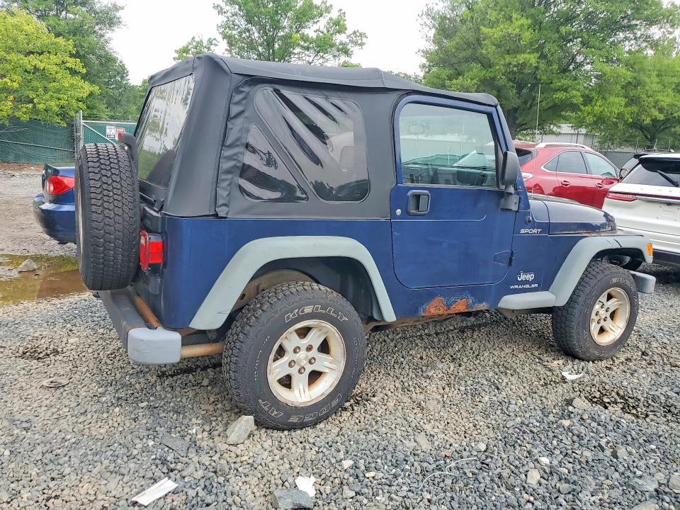 2006 JEEP WRANGLER / TJ SPORT — Фото 3 из 12