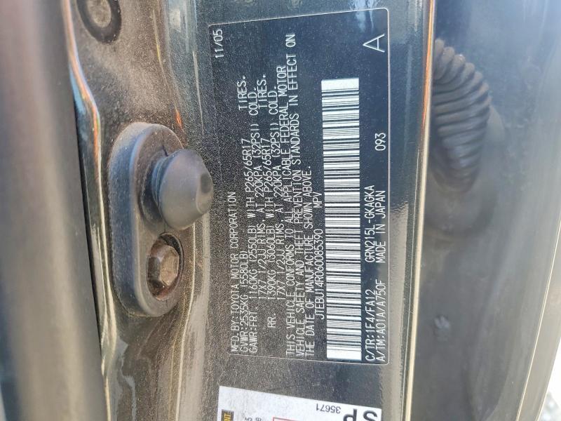 2006 TOYOTA 4RUNNER SR5 — Фото 13 из 13