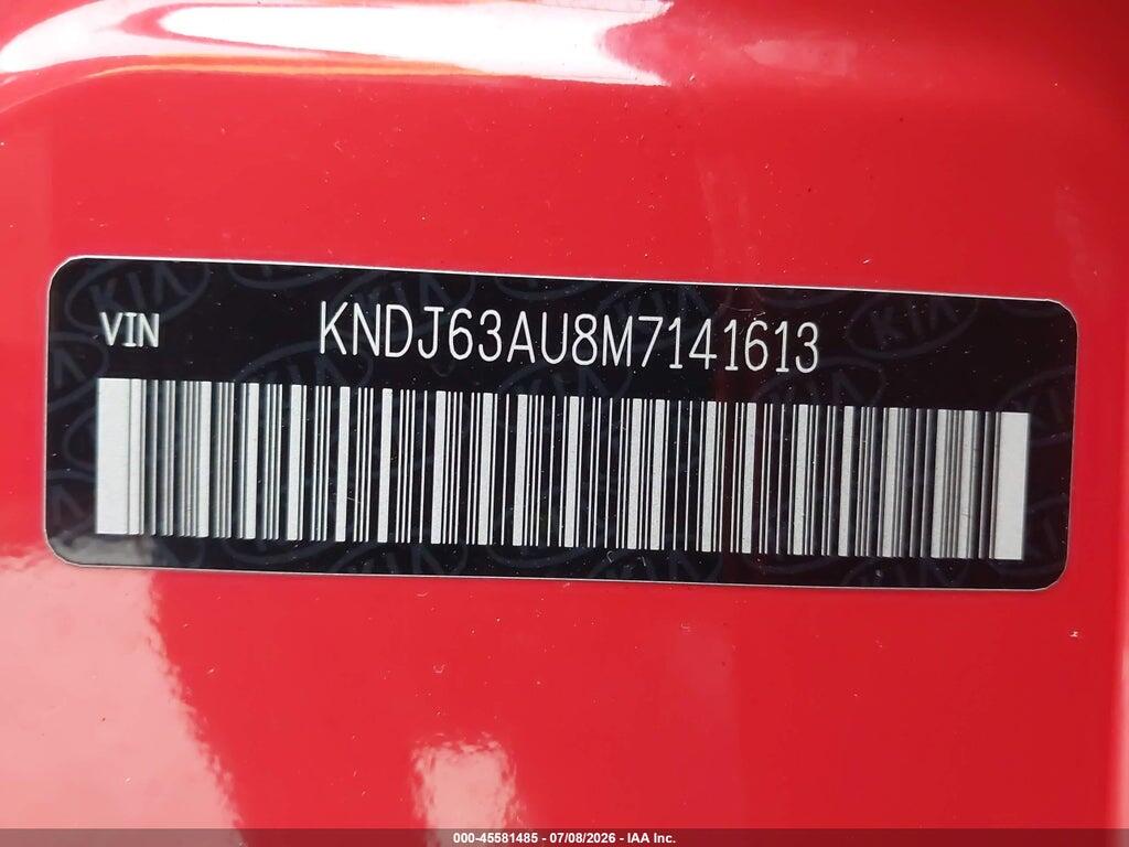 KNDJ63AU8M7141613 2021 KIA SOUL photo no. 9
