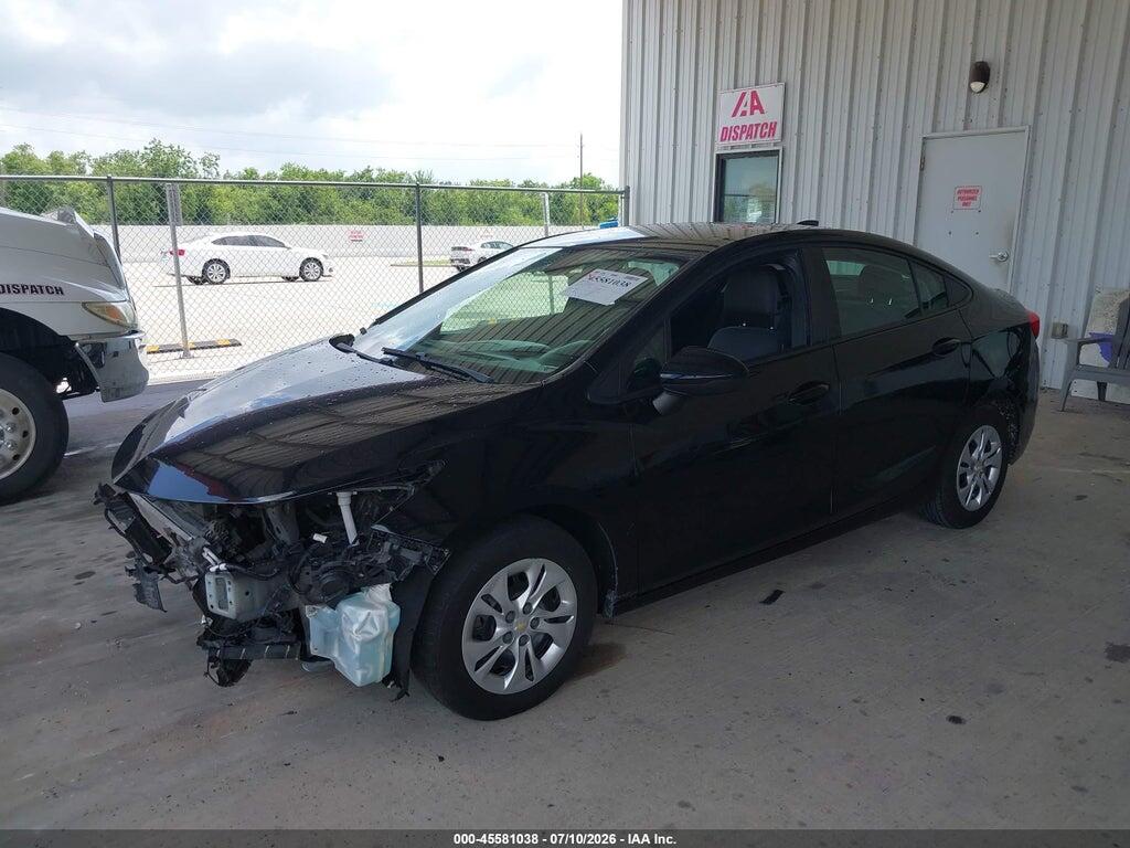 1G1BC5SM6K7129876 2019 CHEVROLET CRUZE photo no. 2