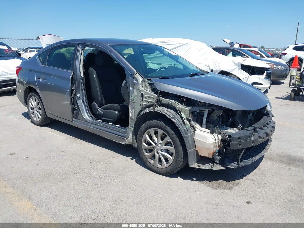 3N1AB7AP6KY341336 2019 NISSAN SENTRA photo no. 1