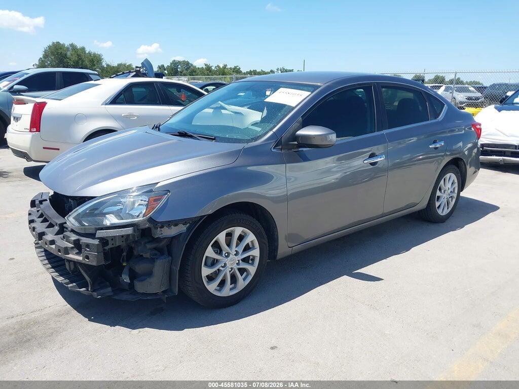 3N1AB7AP6KY341336 2019 NISSAN SENTRA photo no. 2