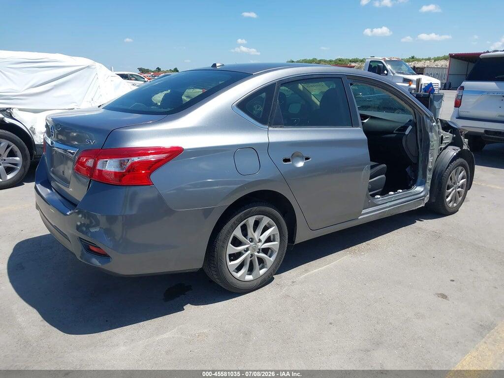 3N1AB7AP6KY341336 2019 NISSAN SENTRA photo no. 4