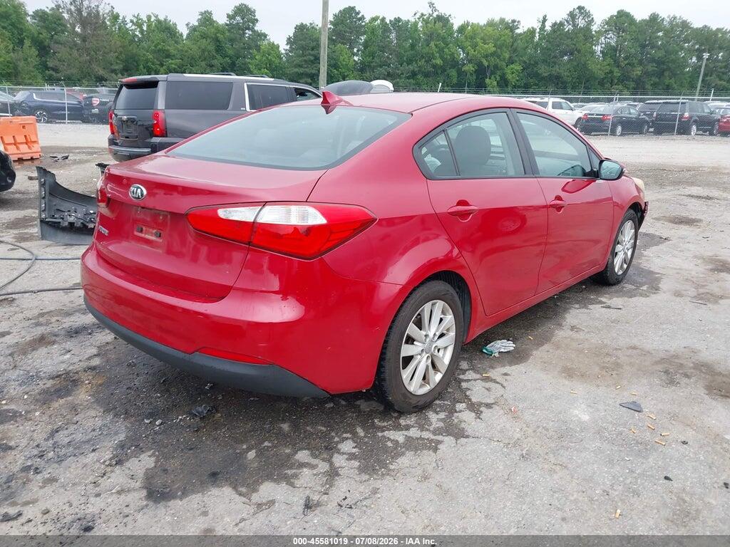 KNAFX4A68F5361369 2015 KIA FORTE photo no. 4