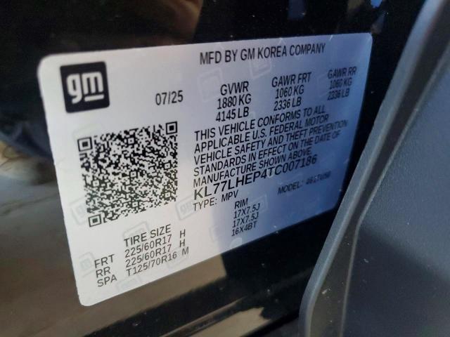 KL77LHEP4TC007186 2026 CHEVROLET TRAX photo no. 12