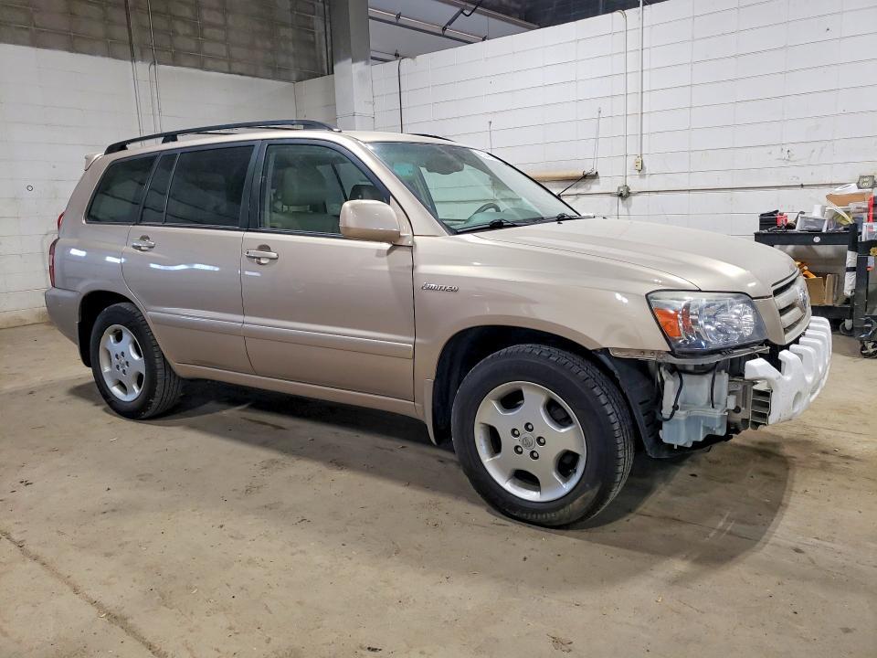 JTEDP21A750083073 2005 TOYOTA HIGHLANDER photo no. 4