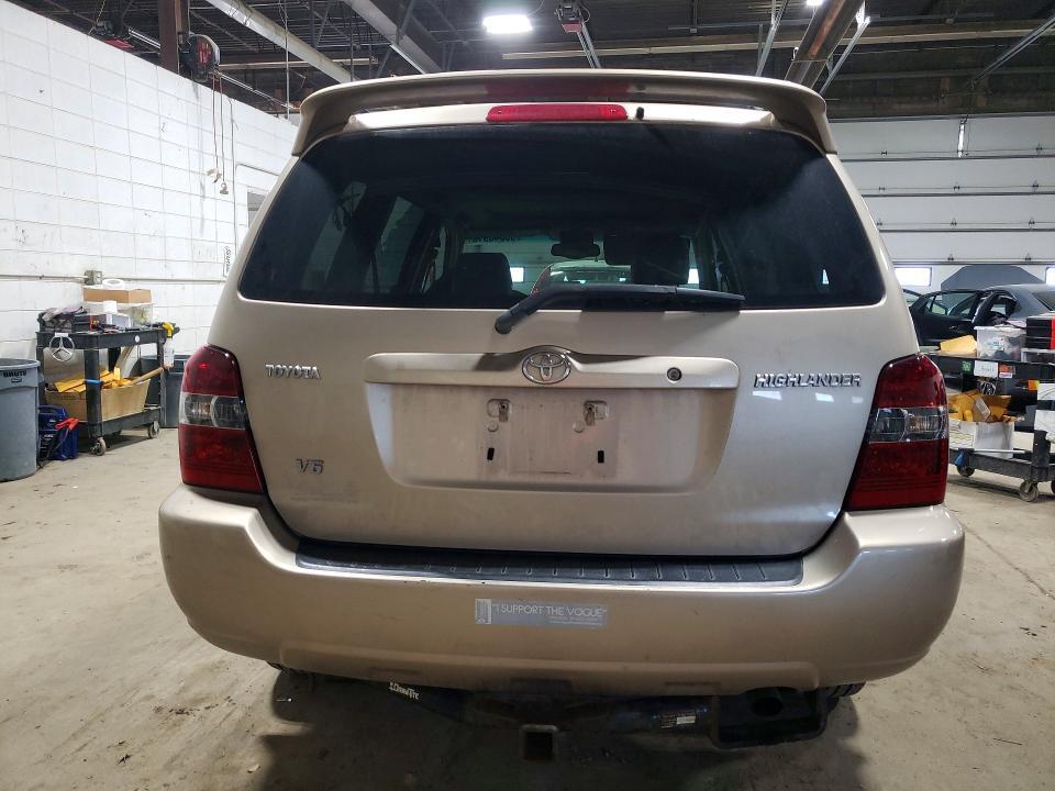JTEDP21A750083073 2005 TOYOTA HIGHLANDER photo no. 6