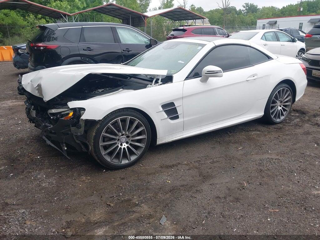 WDDJK6GA3HF045626 2017 MERCEDES-BENZ SL 450 photo no. 2