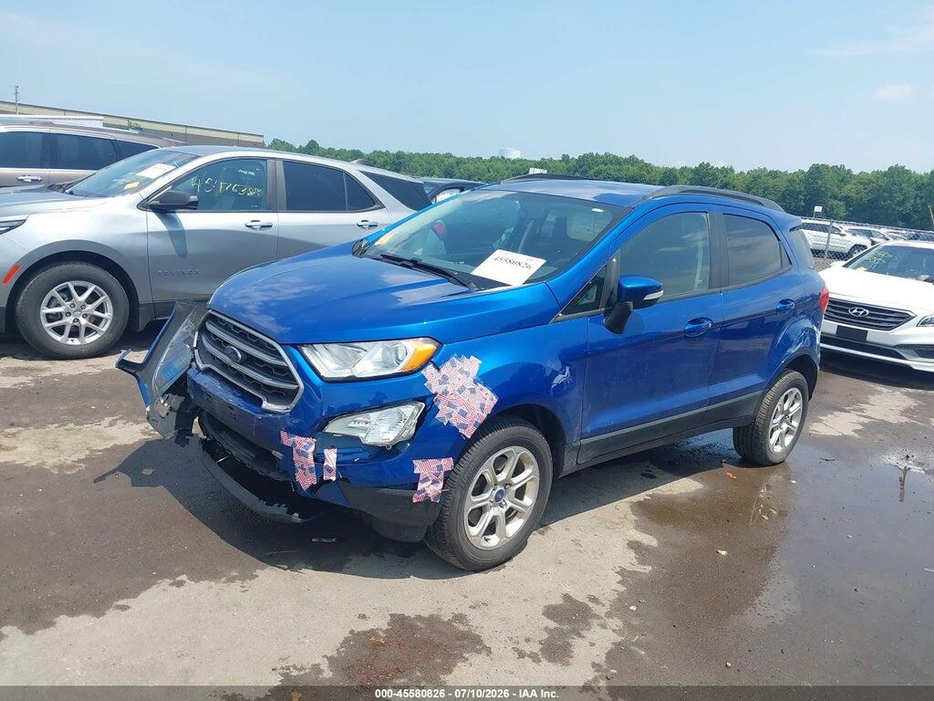 MAJ6S3GL1KC269296 2019 FORD ECOSPORT photo no. 2