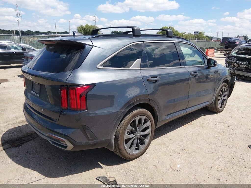 5XYRK4LF1NG148989 2022 KIA SORENTO photo no. 4