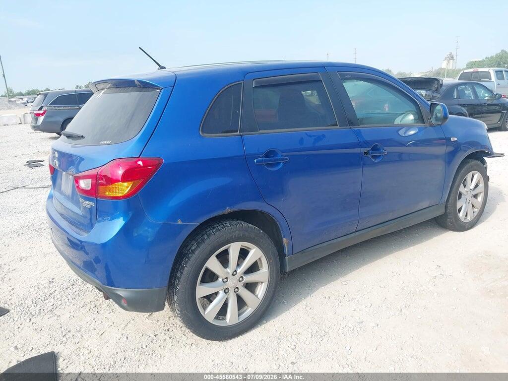 4A4AR3AU8FE051120 2015 MITSUBISHI OUTLANDER SPORT photo no. 4