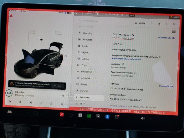 2019 TESLA MODEL 3 — Фото 9 из 13