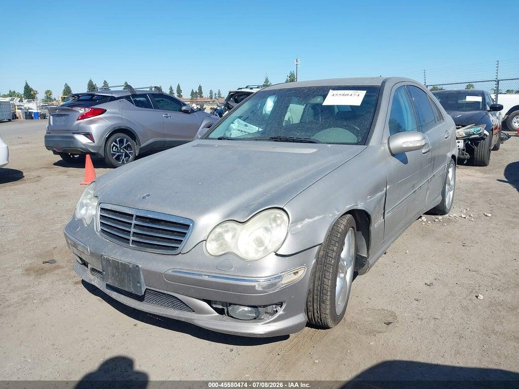 WDBRF40J75F624239 2005 MERCEDES-BENZ C 230 photo no. 2