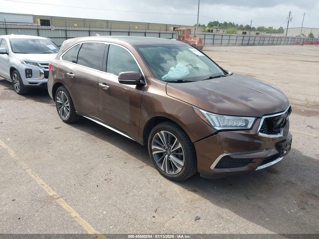 5J8YD3H58KL001599 2019 ACURA MDX photo no. 1