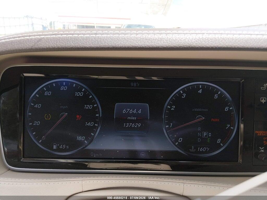 WDDUG8FB2FA141830 2015 MERCEDES-BENZ S 550 photo no. 7