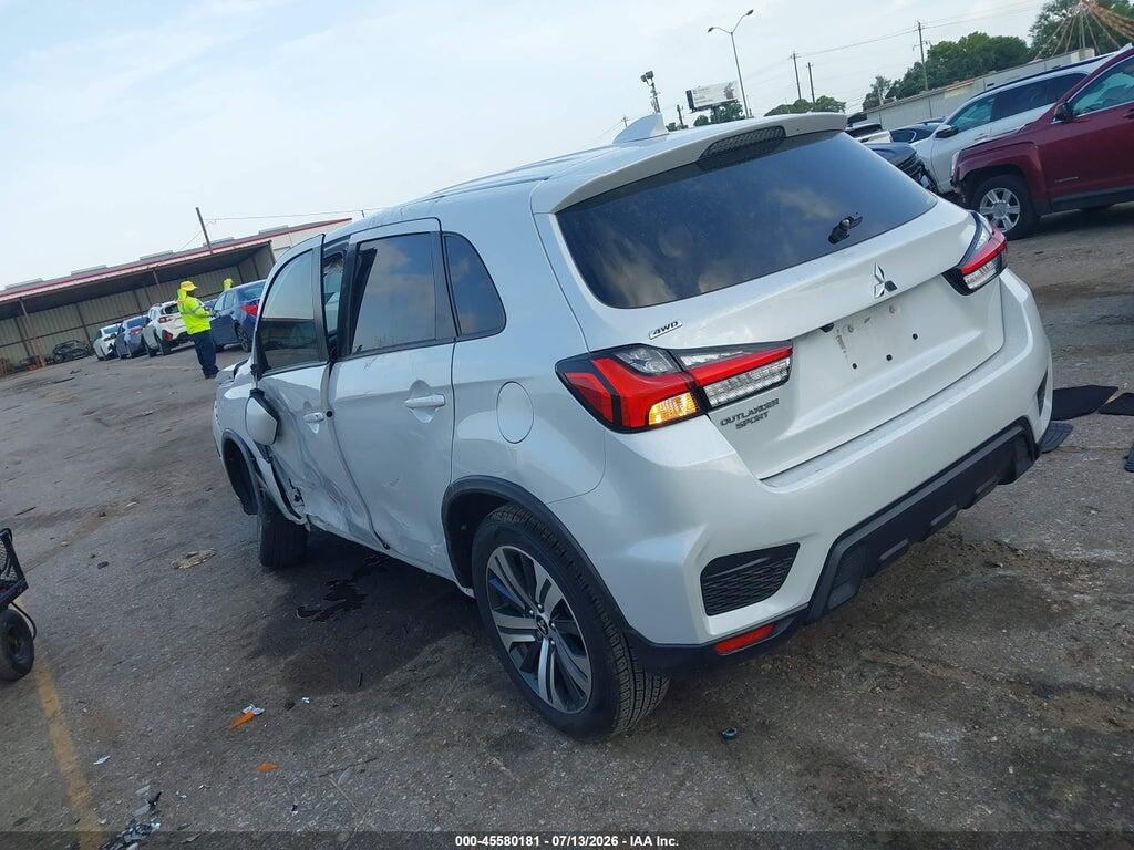 JA4ARUAU1PU010245 2023 MITSUBISHI OUTLANDER SPORT photo no. 3