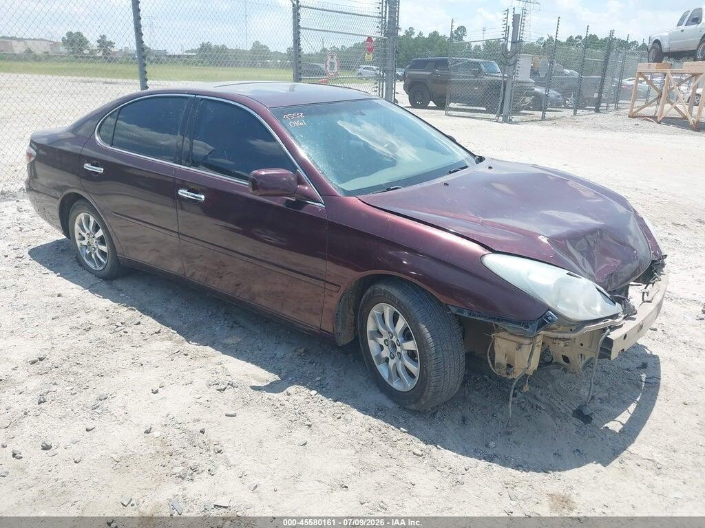 JTHBF30G330132842 2003 LEXUS ES 300 photo no. 1