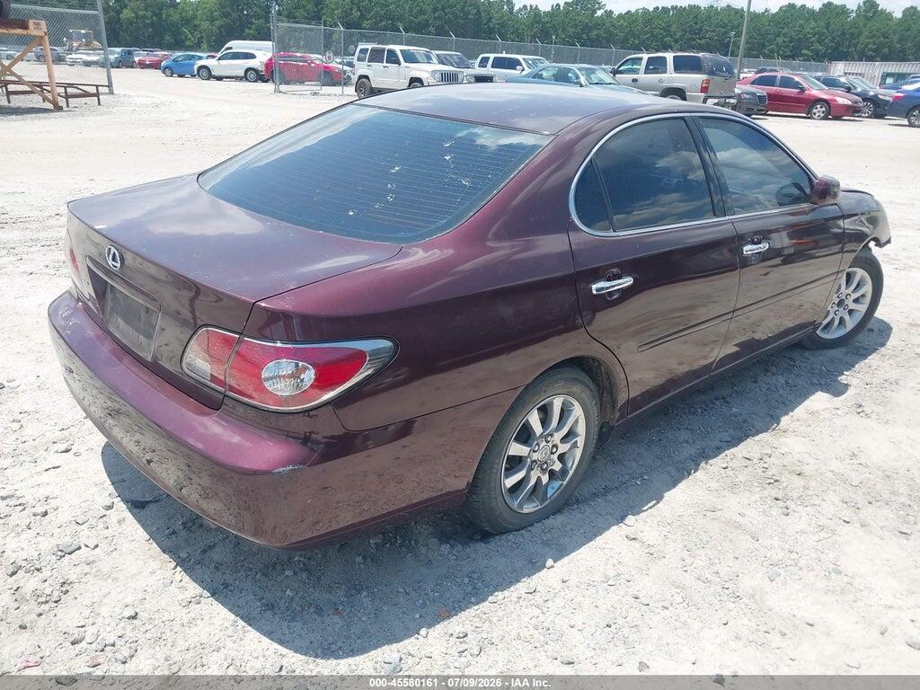 JTHBF30G330132842 2003 LEXUS ES 300 photo no. 4