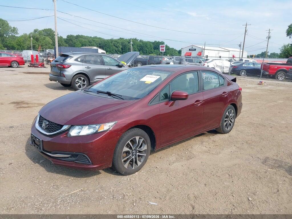 2HGFB2F82FH507095 2015 HONDA CIVIC photo no. 2