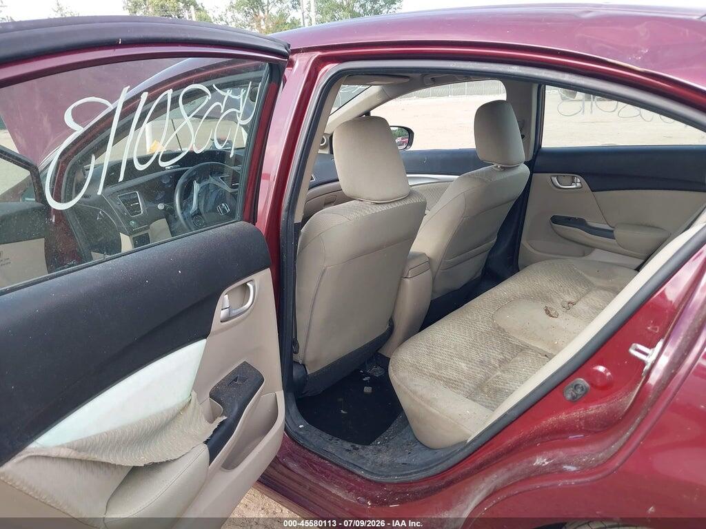 2HGFB2F82FH507095 2015 HONDA CIVIC photo no. 8