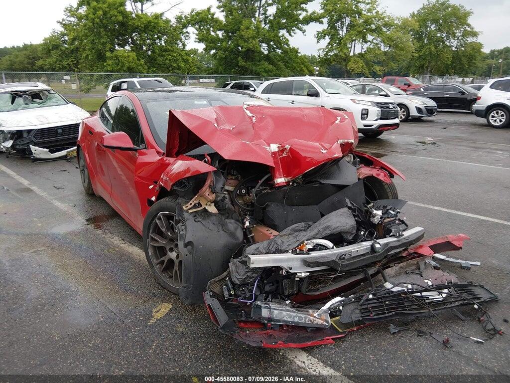 5YJSA1E53MF439944 2021 TESLA MODEL S photo no. 1