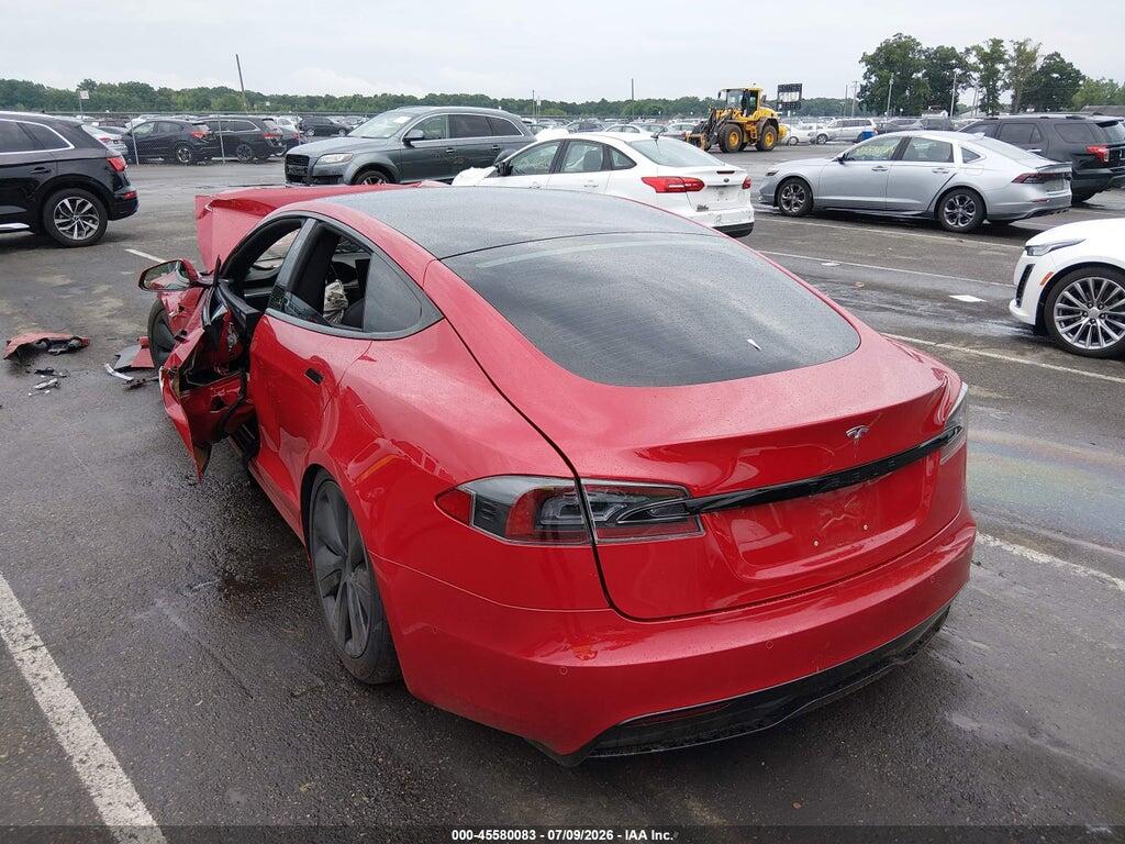 5YJSA1E53MF439944 2021 TESLA MODEL S photo no. 3