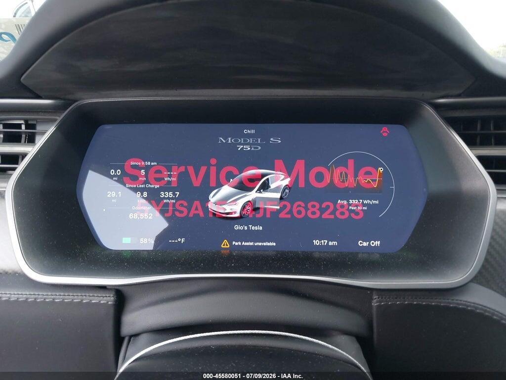5YJSA1E24JF268283 2018 TESLA MODEL S photo no. 7