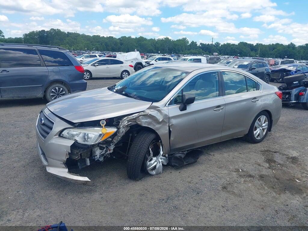 4S3BNAA65G3029344 2016 SUBARU LEGACY photo no. 2