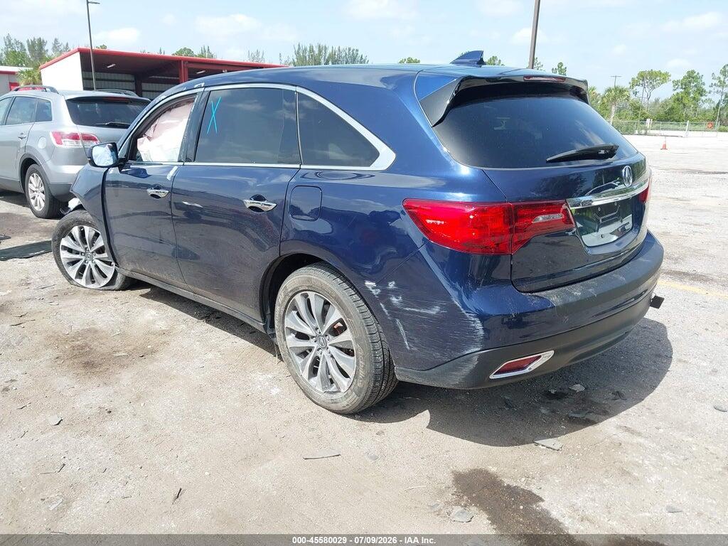 5FRYD3H43GB008538 2016 ACURA MDX photo no. 3