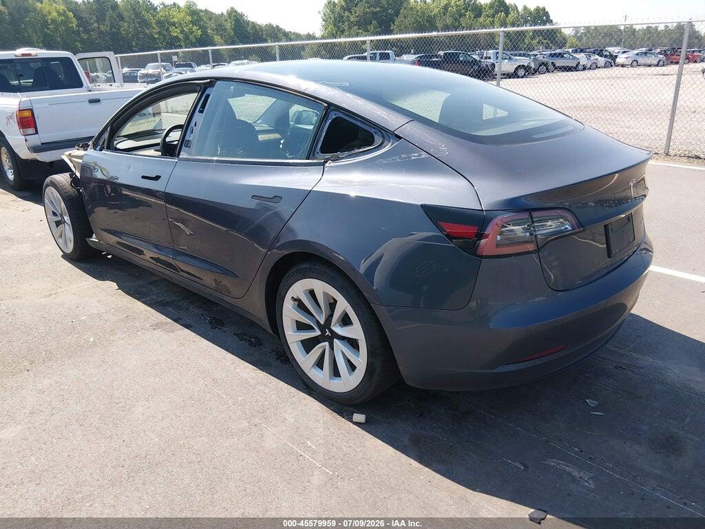 5YJ3E1EB2MF862609 2021 TESLA MODEL 3 photo no. 3