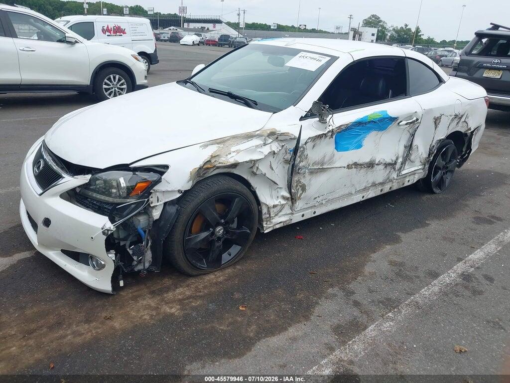 JTHFF2C20C2522099 2012 LEXUS IS 250C photo no. 2